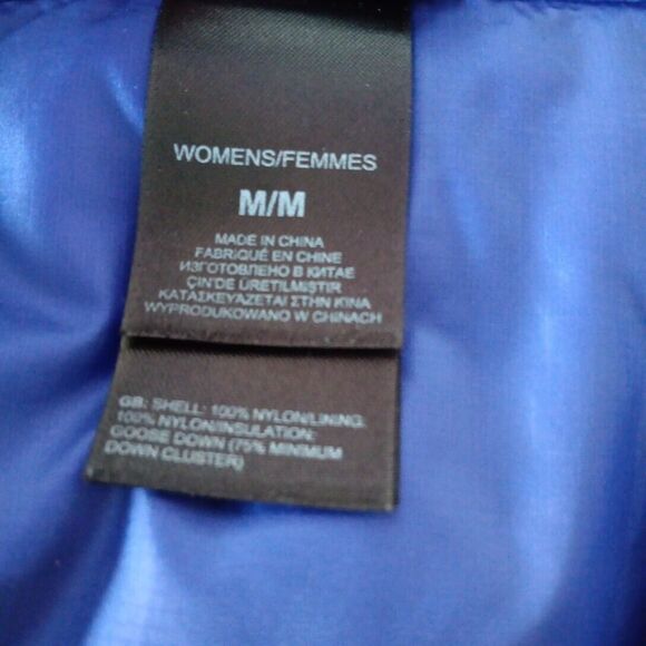 The North Face Thunder Down 600 Jacket Size Medium Blue Women's Insulated - Picture 6 of 7